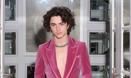 A Unique Cartier Creation for Timothée Chalamet