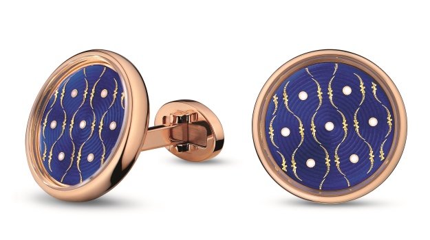 Jaquet Droz - Cufflinks paillonnés
