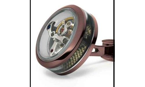 TF Est. 1968 - ‘Open Side' Tourbillon cufflinks 