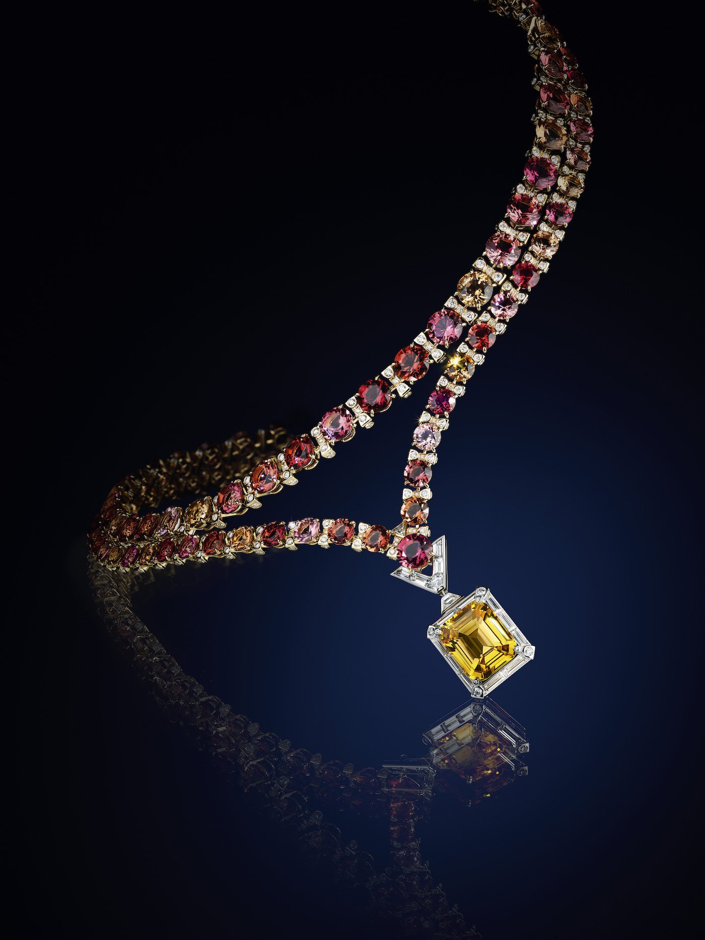 The new Chain Attraction collection of high jewellery from Louis