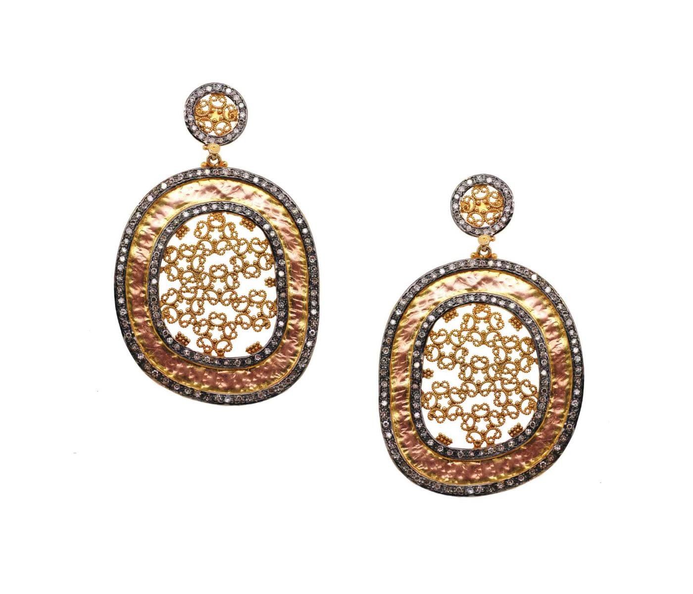 Earrings by Michael Endlich