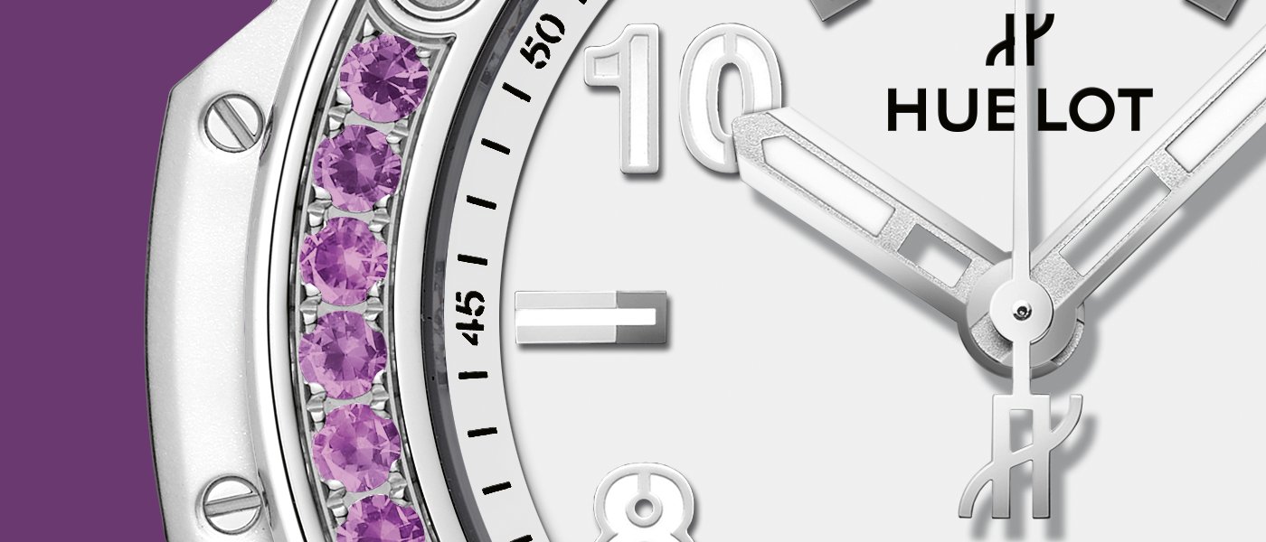 Hublot Big Bang One Click Joyful: time looks better in purple 