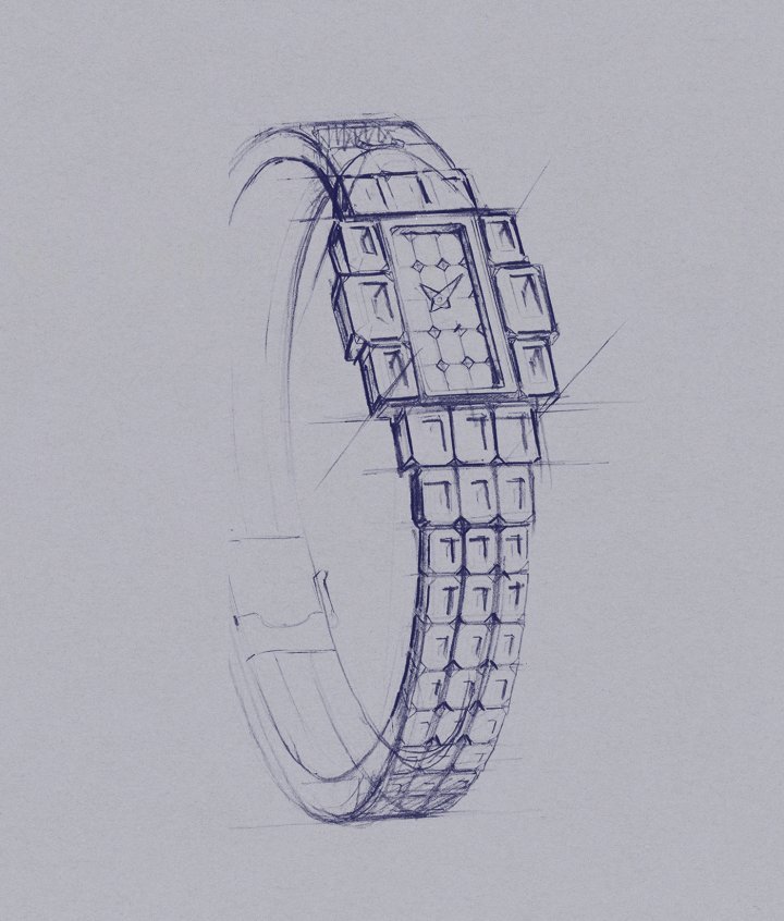 Grand Lady Kalla Sketch bracelet, ©Vacheron Constantin 