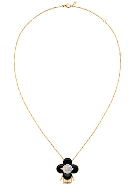 Louis Vuitton personality trend necklace