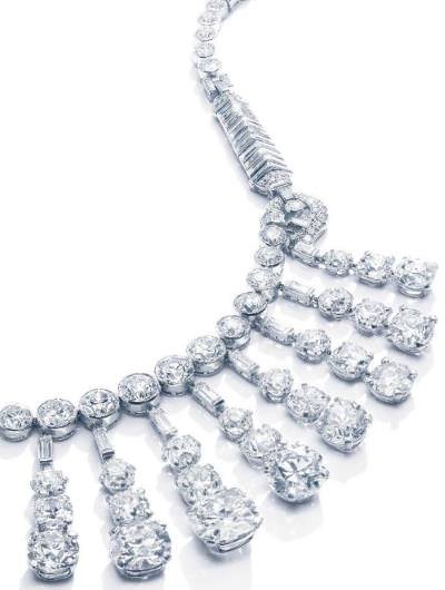 Formerly in the collection of the late Doris Duke: A Superb Diamond Fringe Necklace, Estimate: US$ 3'000'000-5'000'000