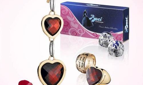 Rebecca joins Baci Perugina for Valentine's Day promotion