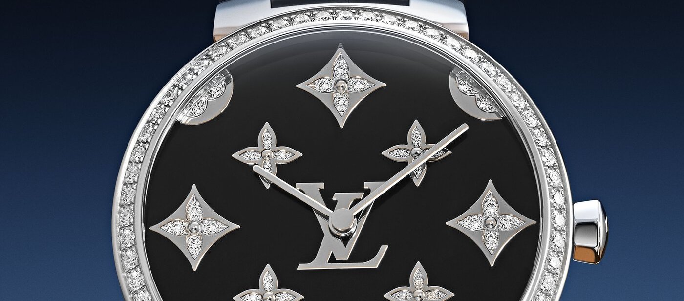 Louis Vuitton: a new Tambour Slim Monogram Dentelle