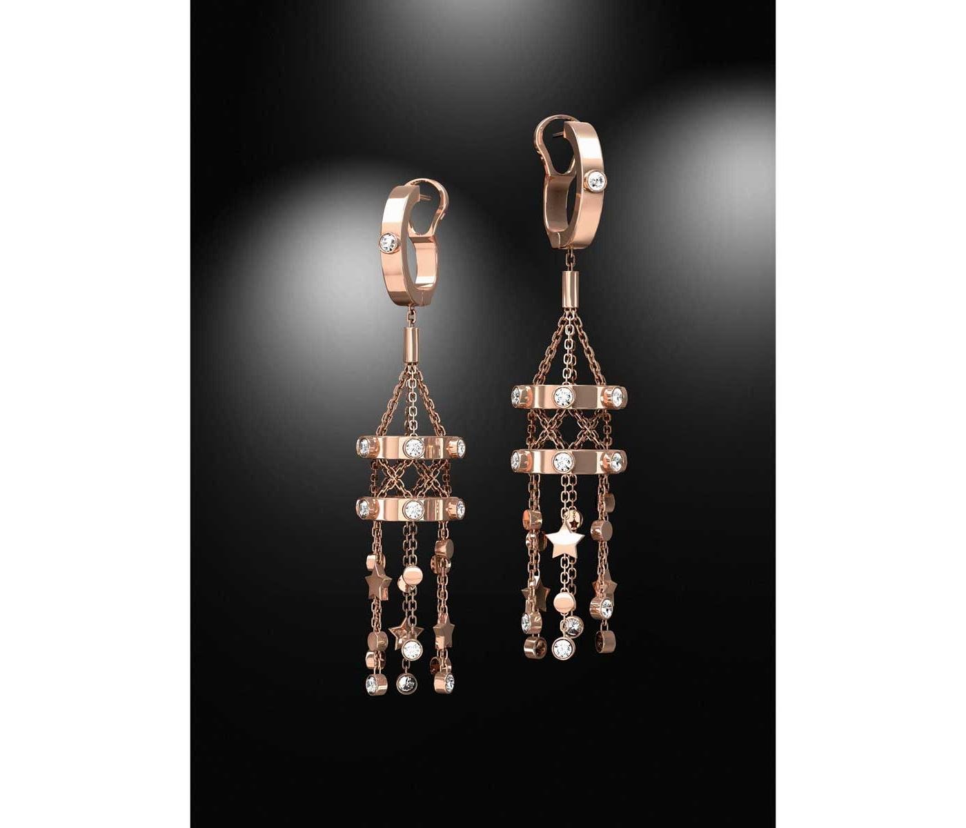 Earrings by Roger Dubuis