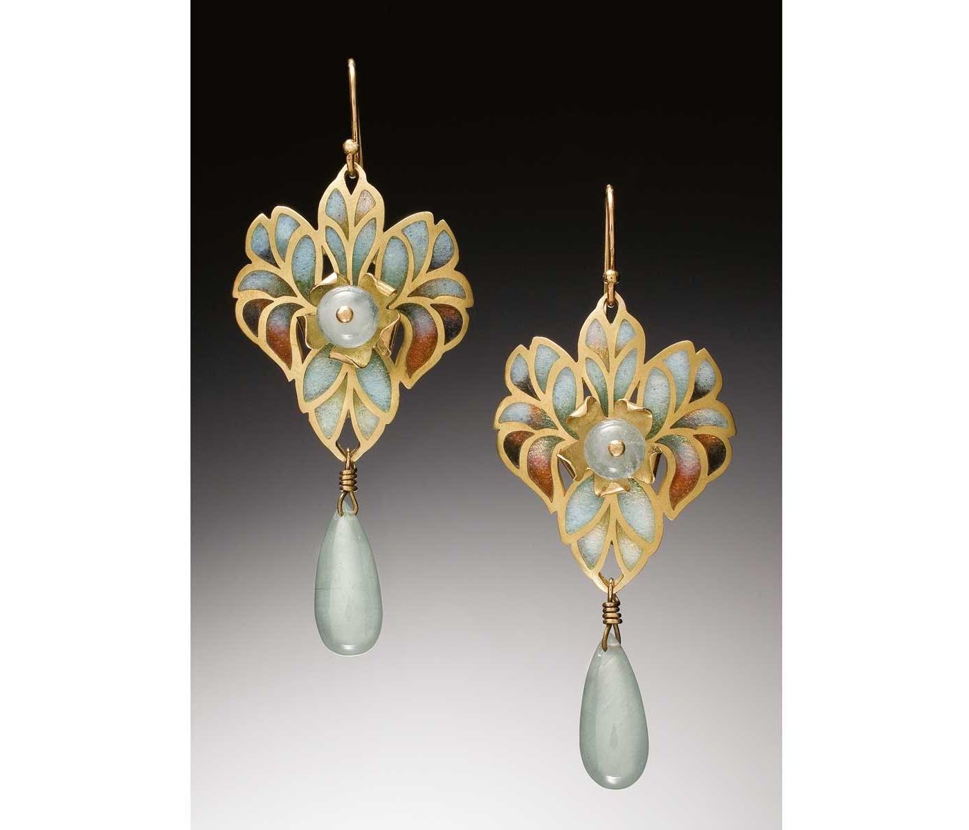 Earrings by Leila Tai
