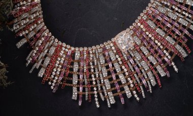 Chanel Tweed Couture necklace