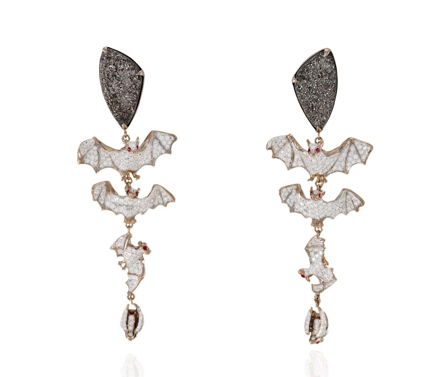 Earrings by Lydia Courteille