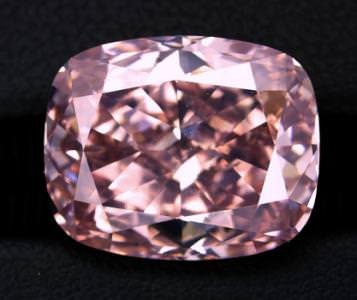 A 12.12-ct Type IIa pink diamond, by Bellataire.