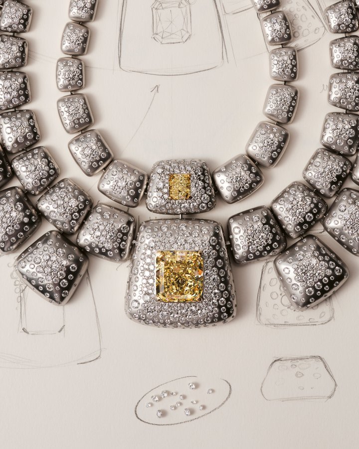 Kalahara necklace, Terres d'Instinct high jewellery collection