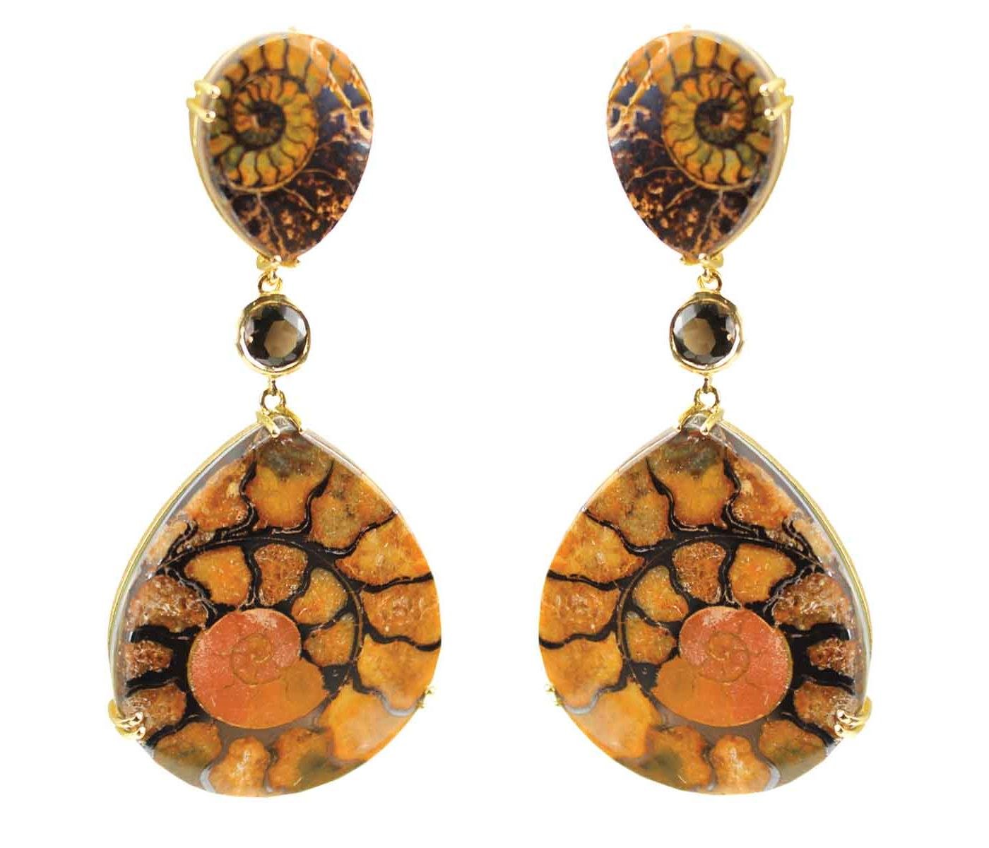 Earrings by Pamela Huizenga