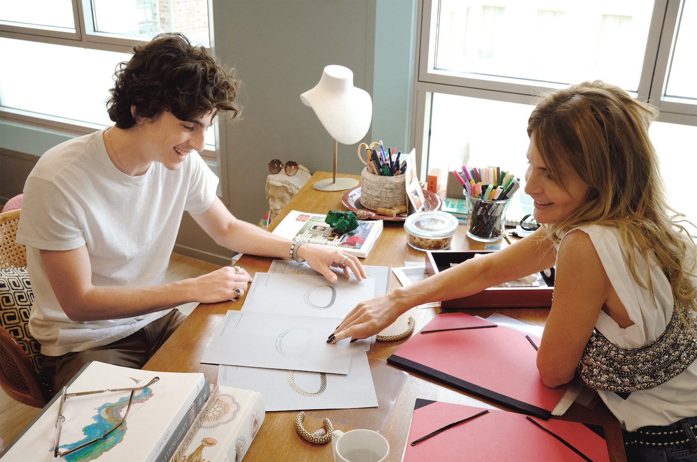 A Unique Cartier Creation for Timothée Chalamet