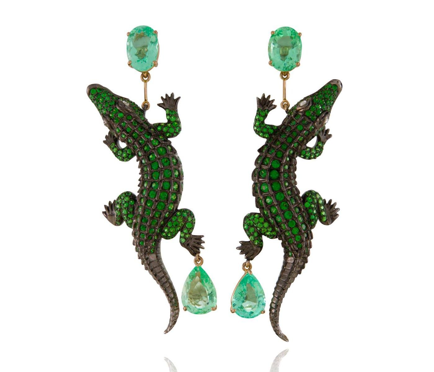 Earrings by Lydia Courteille