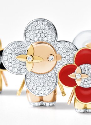 Louis Vuitton's mascot Vivienne expands into 11 new jewellery