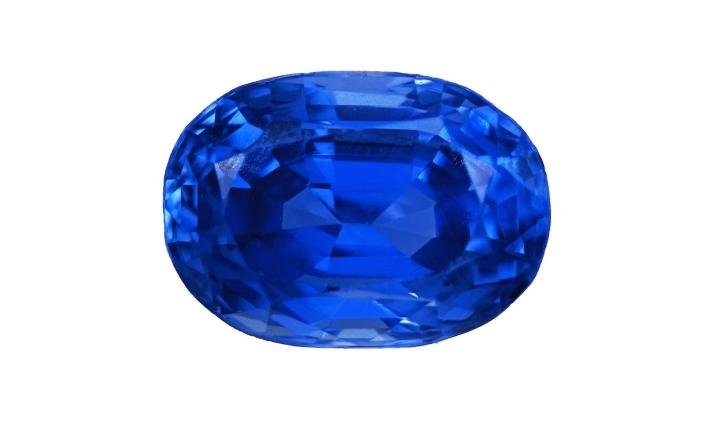 Unheated Burma sapphire 6.00 cts antique stone @Berr & Partners