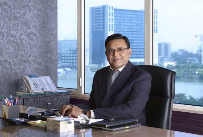 Mr VS Patel, chairman of Kiran Gems,