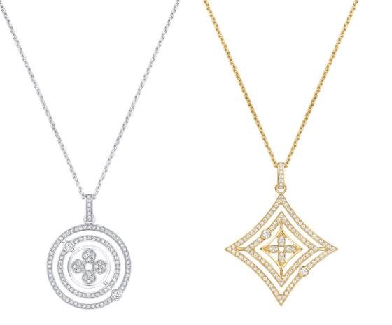 Idylle Blossom Pendant, Yellow Gold And Diamonds - Categories