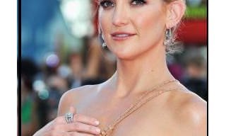 Kate Hudson wears Fabergé during Venice Film Festival
