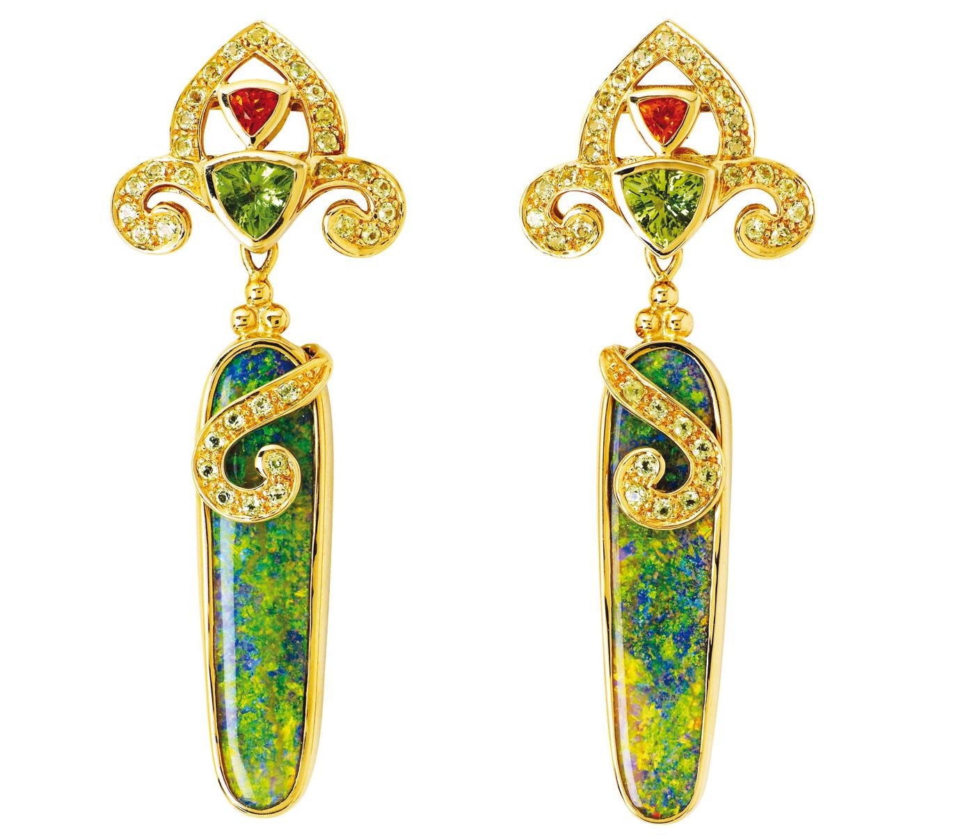 Earrings by Paula Crevoshay