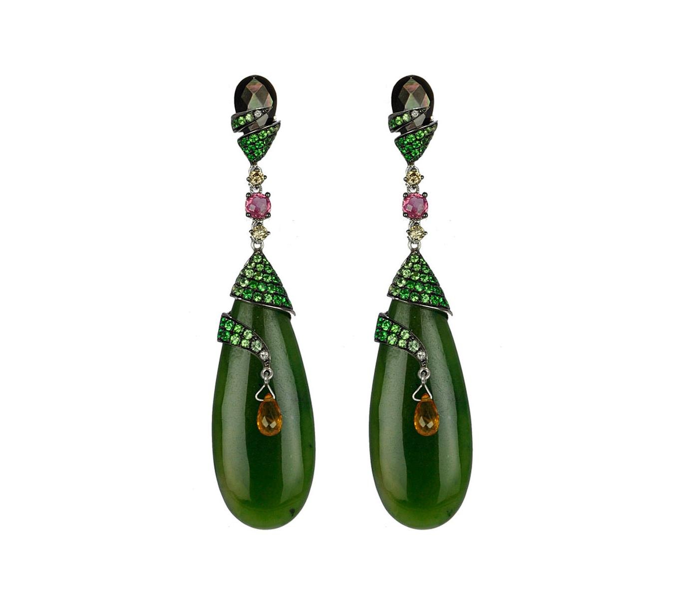 Earrings by Jacob & Co.