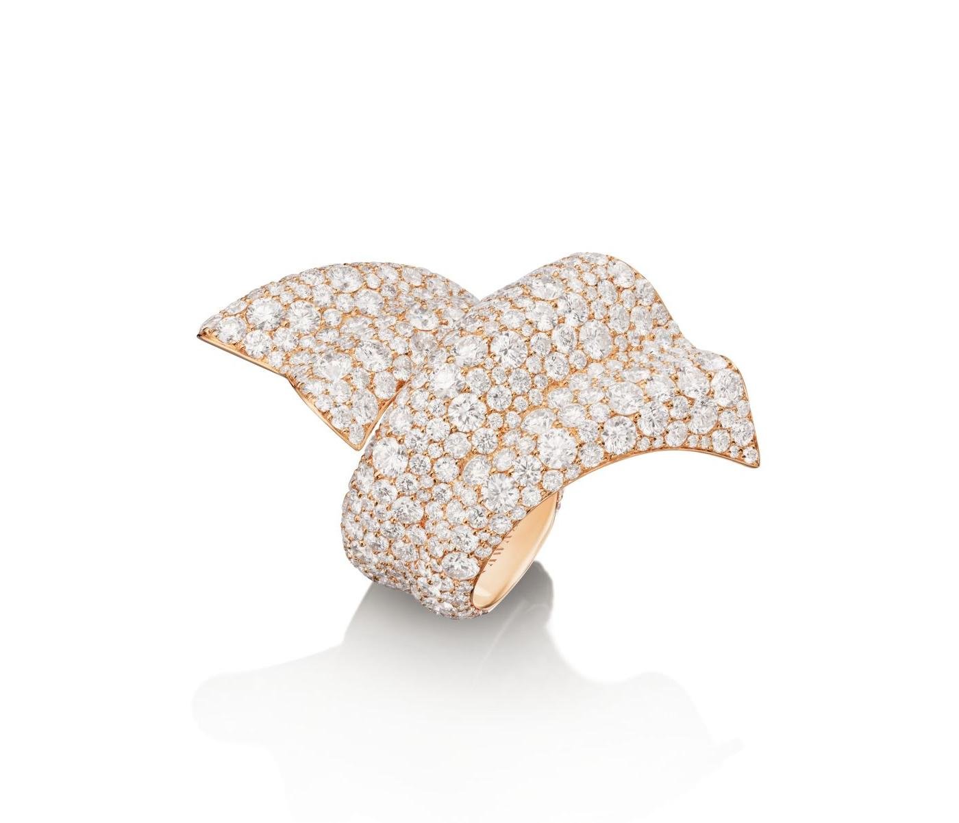 Ribbon Ring by Fawaz Gruosi