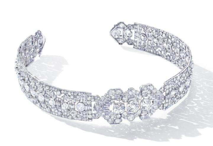 Art Deco diamond Bandeau by Cartier