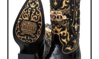 Susan Eisen & Tony Lama - Diamond studded boots