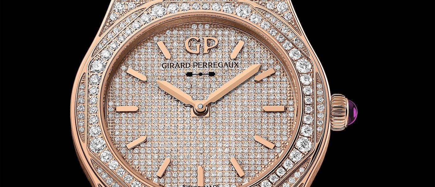 Girard-Perregaux presents the Laureato 34 mm High Jewellery