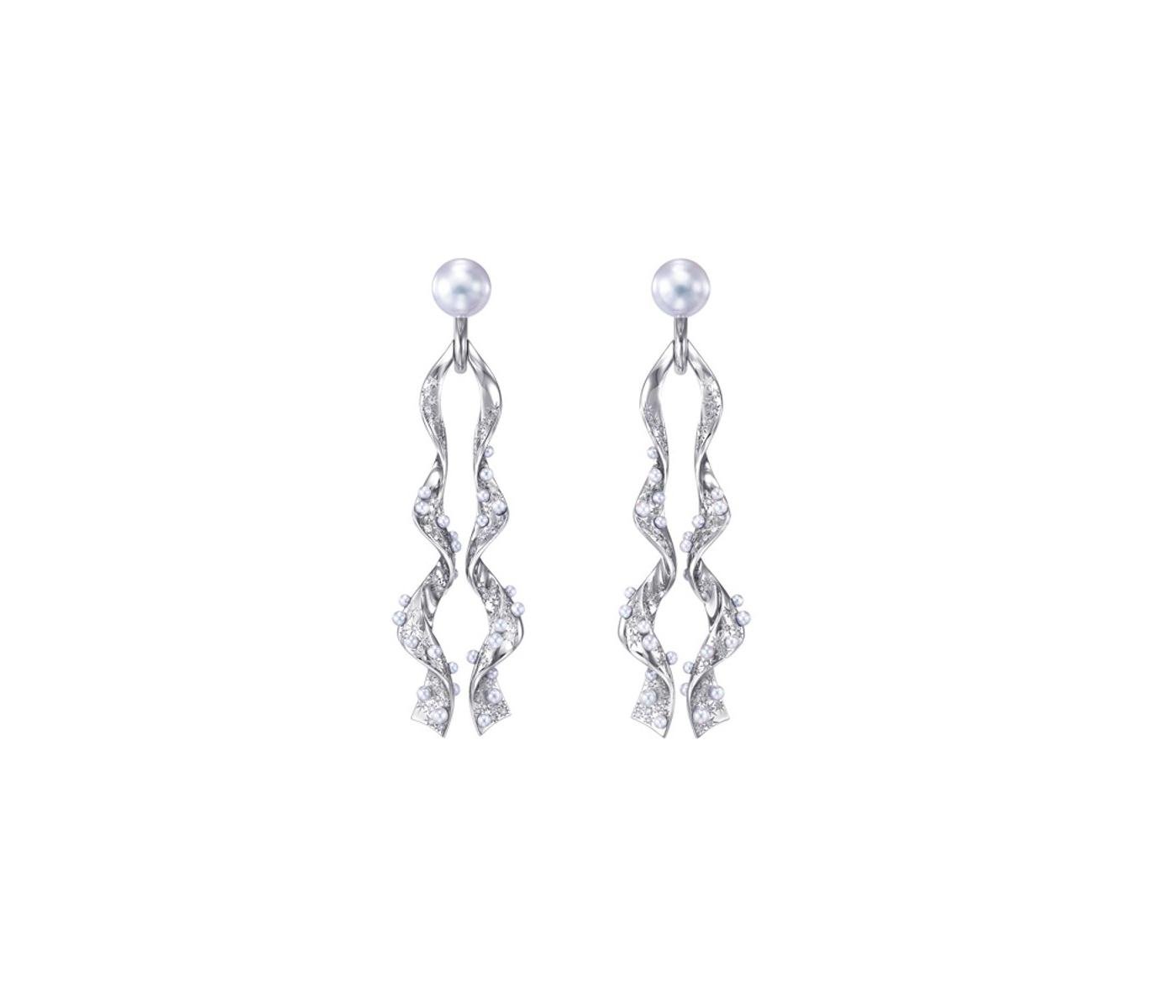 Earrings by Tasaki