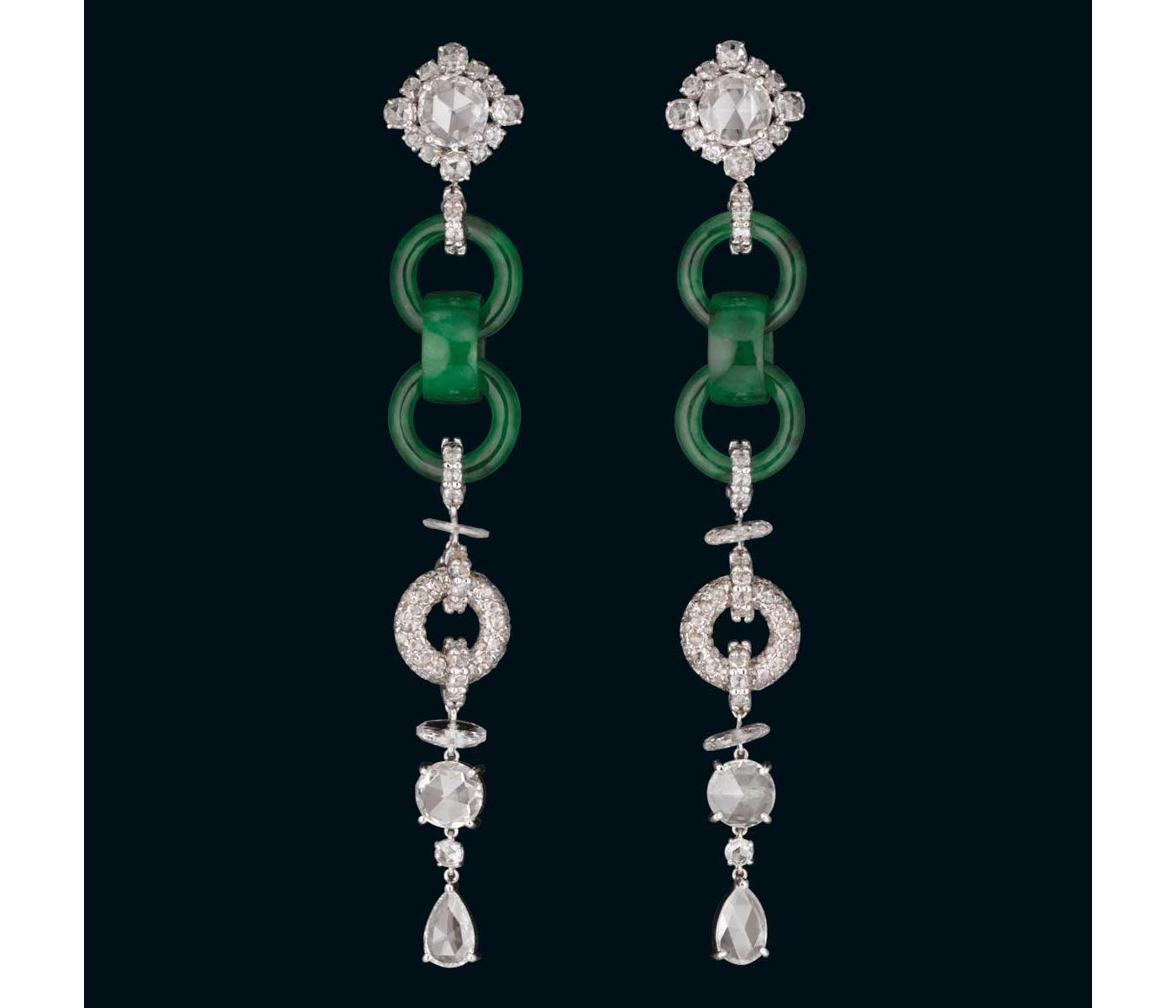 Earrings by Michelle Ong