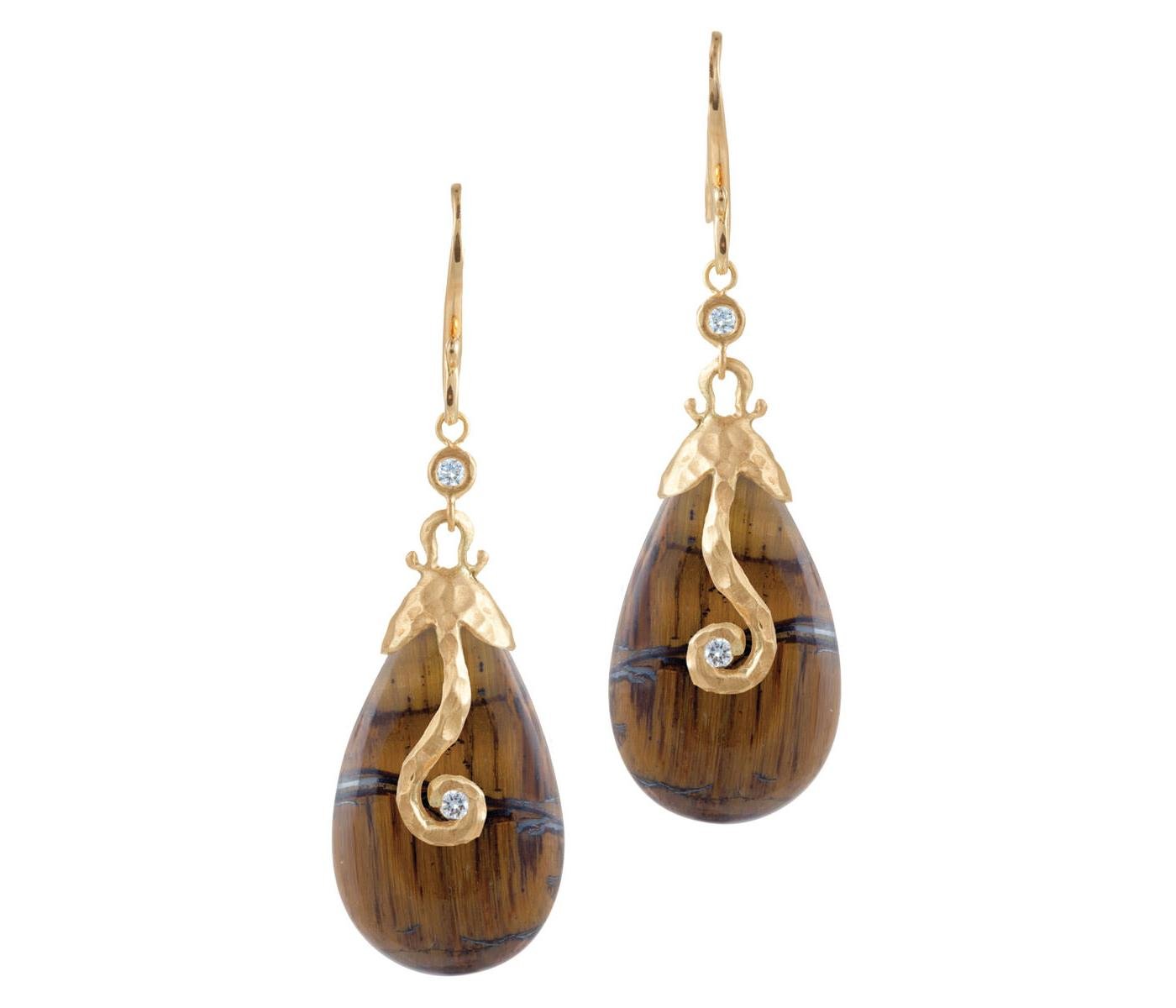 Earrings by Pamela Froman