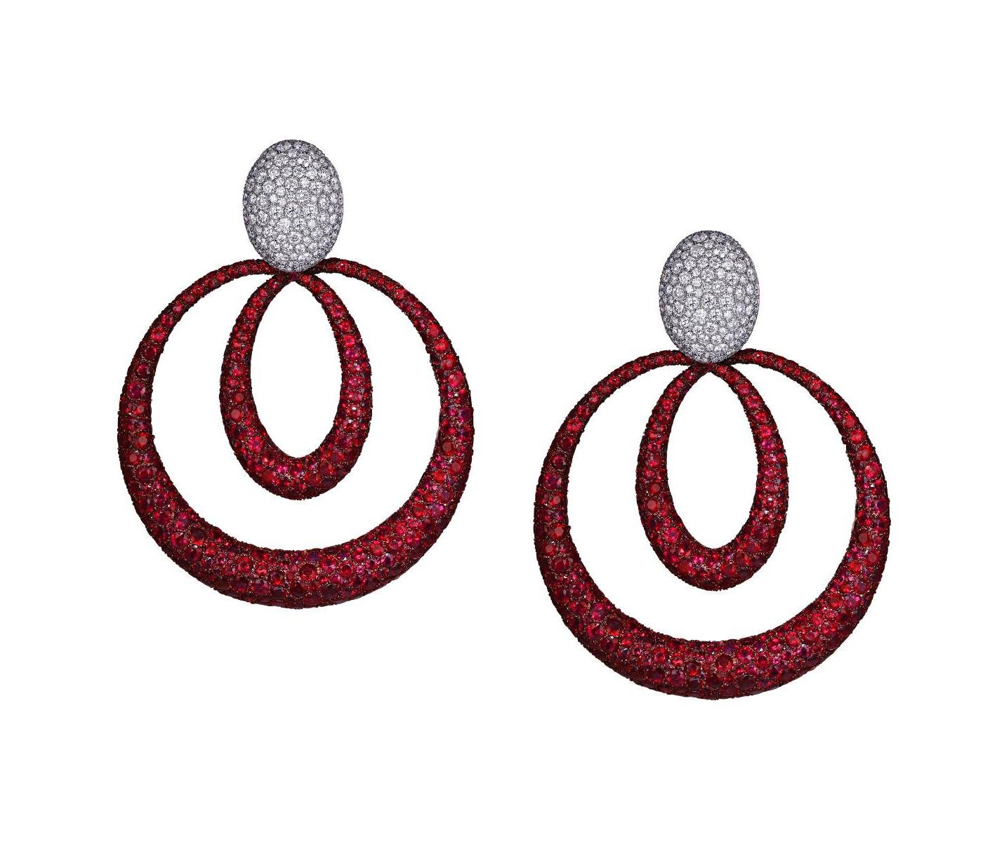 Earrings by Jacob & Co.