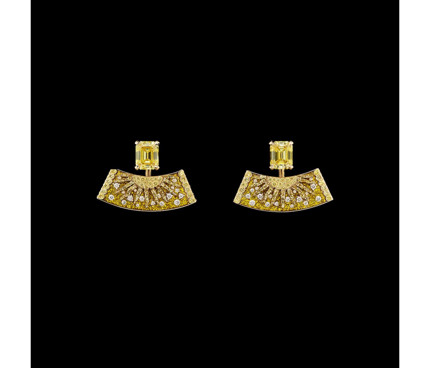 Earrings by Dior 