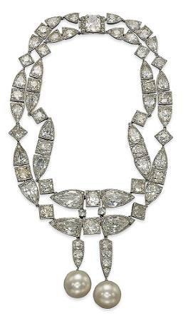 Art Deco diamond necklace