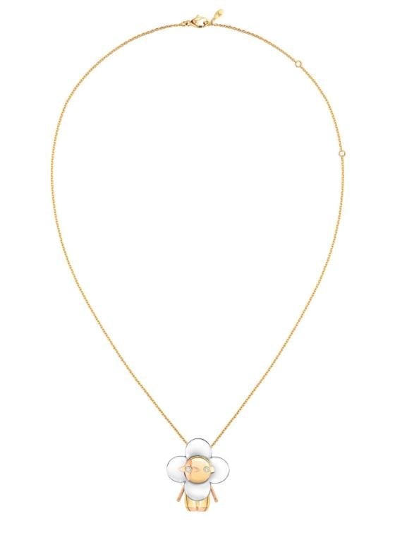 Louis Vuitton Vivienne Swing Necklace