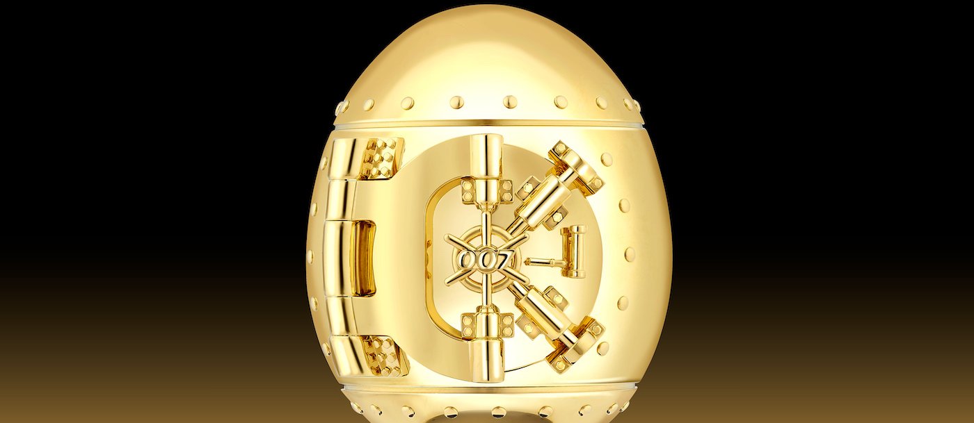 Fabergé unlocks 007 legacy with limited edition Goldfinger egg objet