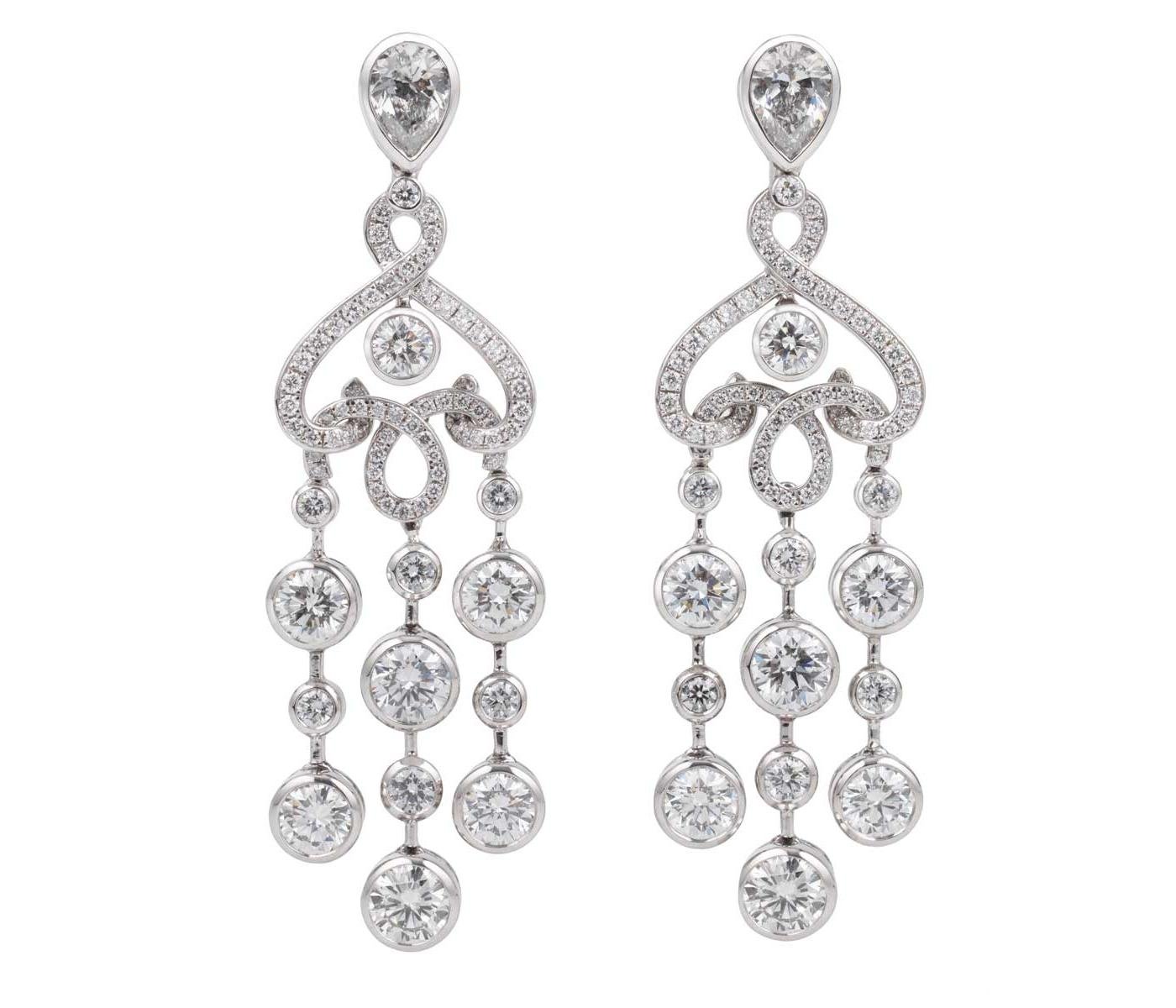 Earrings by Fabergé