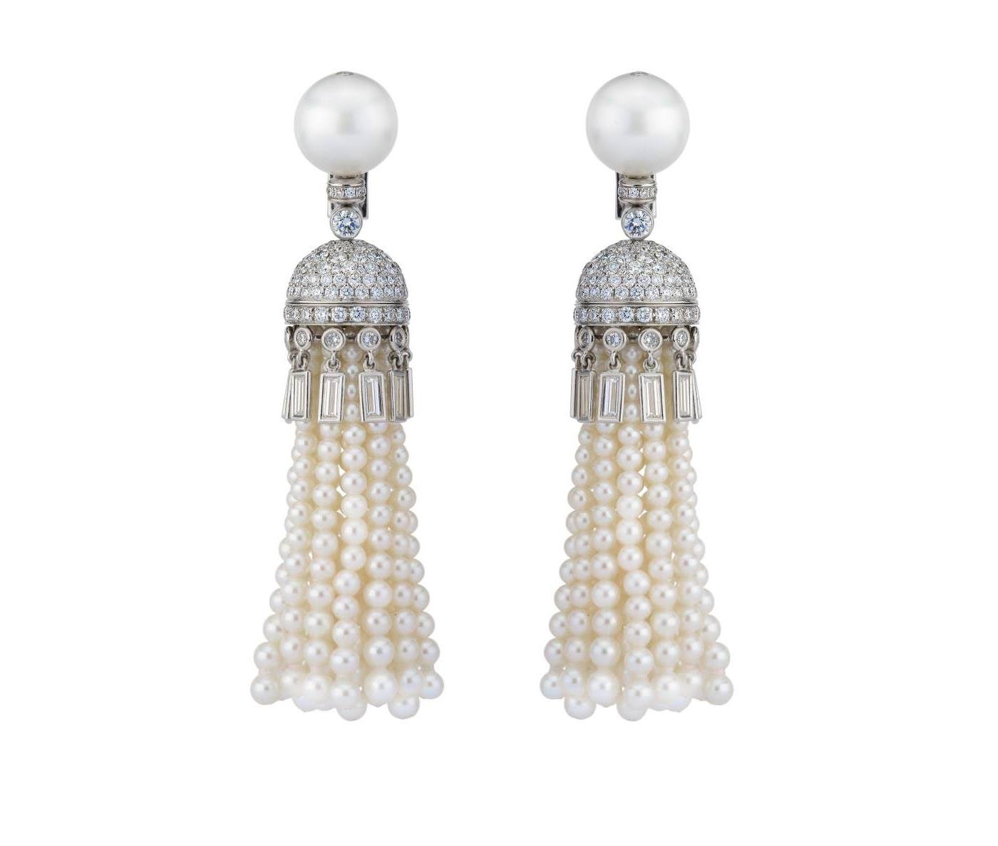 Earrings by Garrard