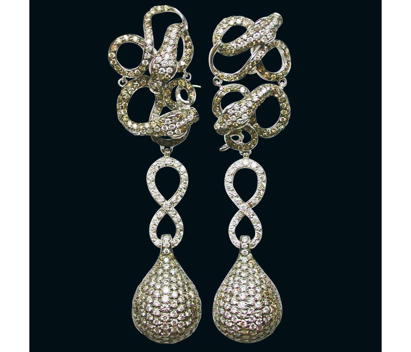 Earrings by Blue White Jewels