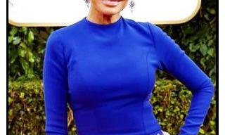 Kristin Chenoweth shines in Levinson Jewelers at Golden Globe Awards