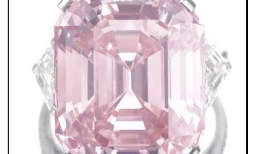 Sotheby's sets a world auction record for a diamond and any jewel
