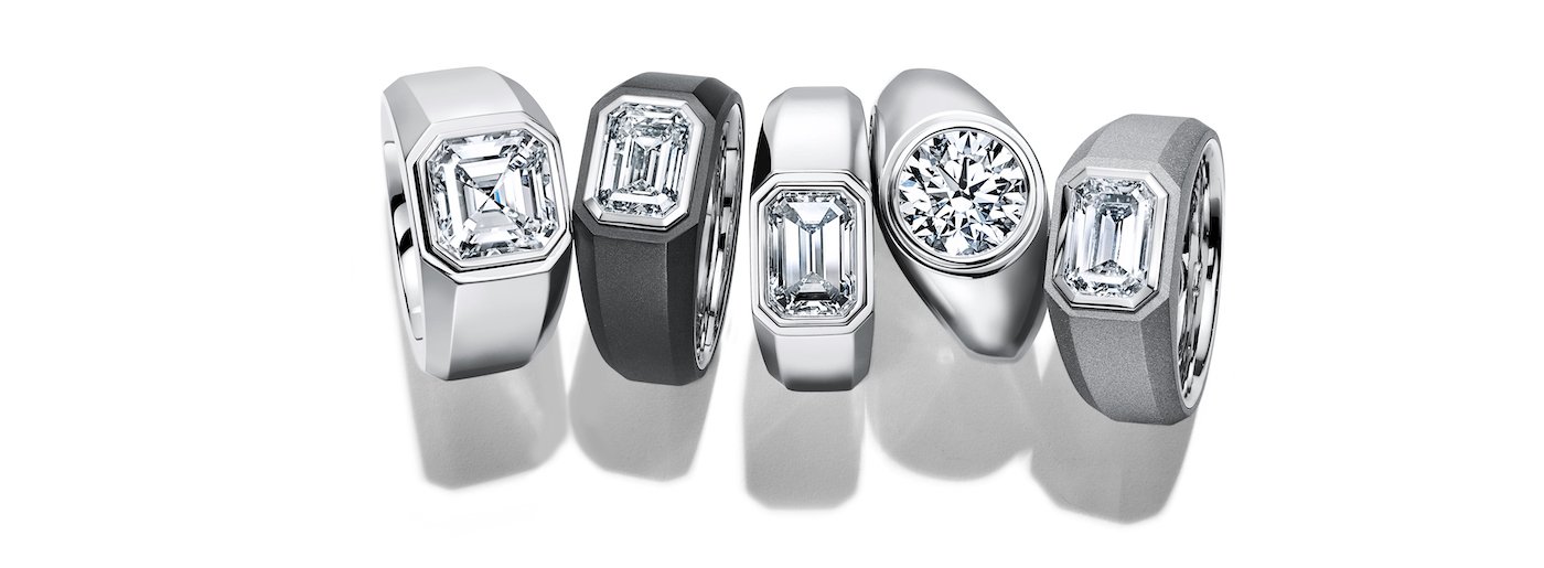 Tiffany & Co. introduces its first men's engagement ring