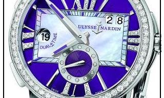 Ulysse Nardin - Executive Lady sparkles with color