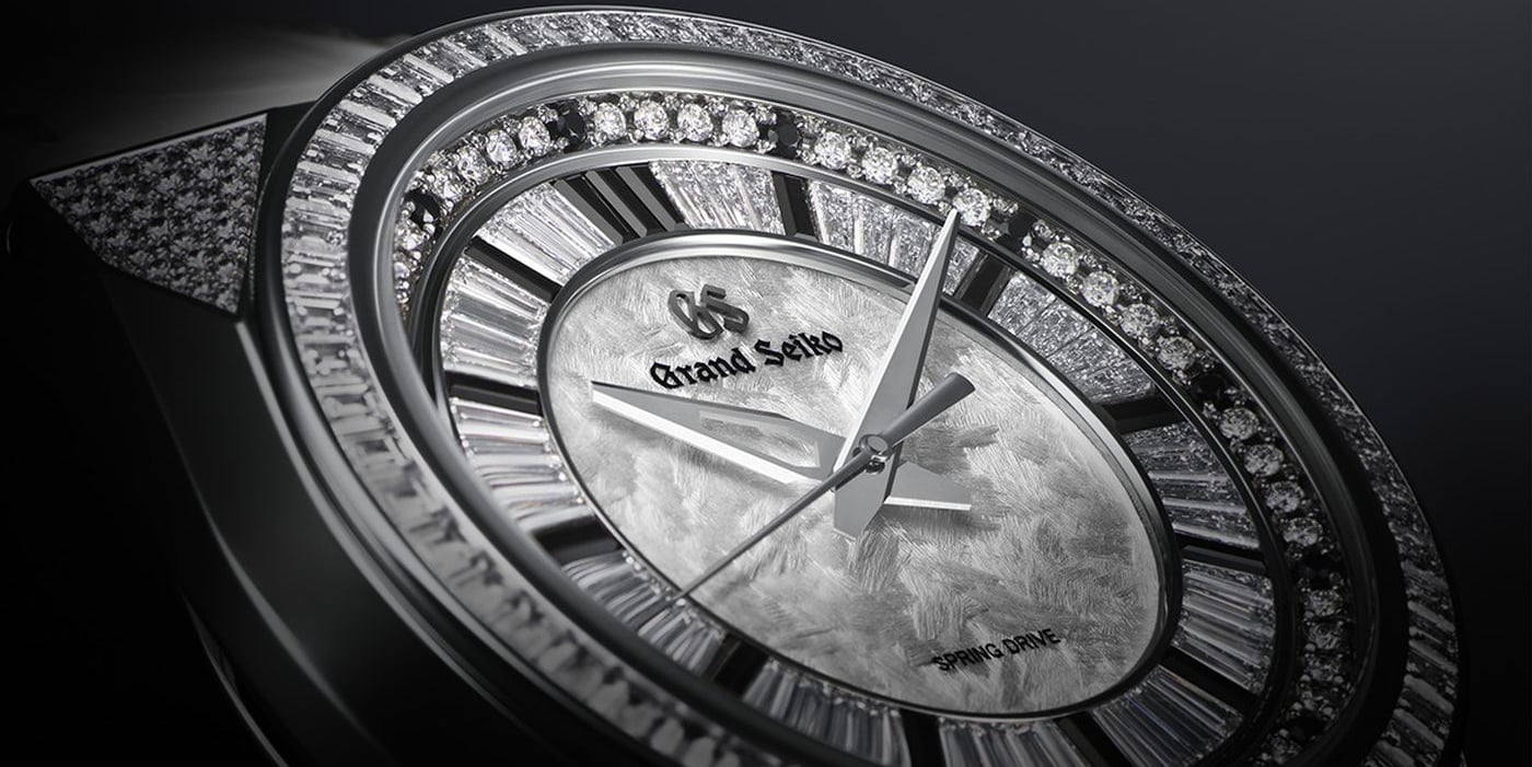 The “white lion”: Grand Seiko's new jewellery timepiece