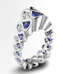 2012 Buyer's Choice Winner Platinum Red Carpet - Erik Stewart Jewelry