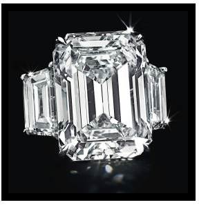 Diamond ring of 16.21 carats, by Lorraine Schwartz
