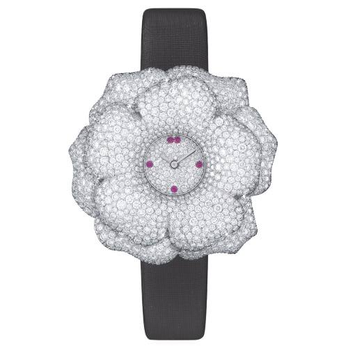 Montre Extraordinaire La Rose in White Gold by Jaeger- LeCoultre